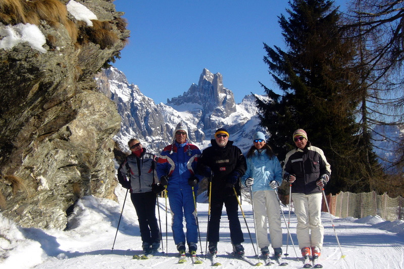 Sci pale di san Martino Sass Maor